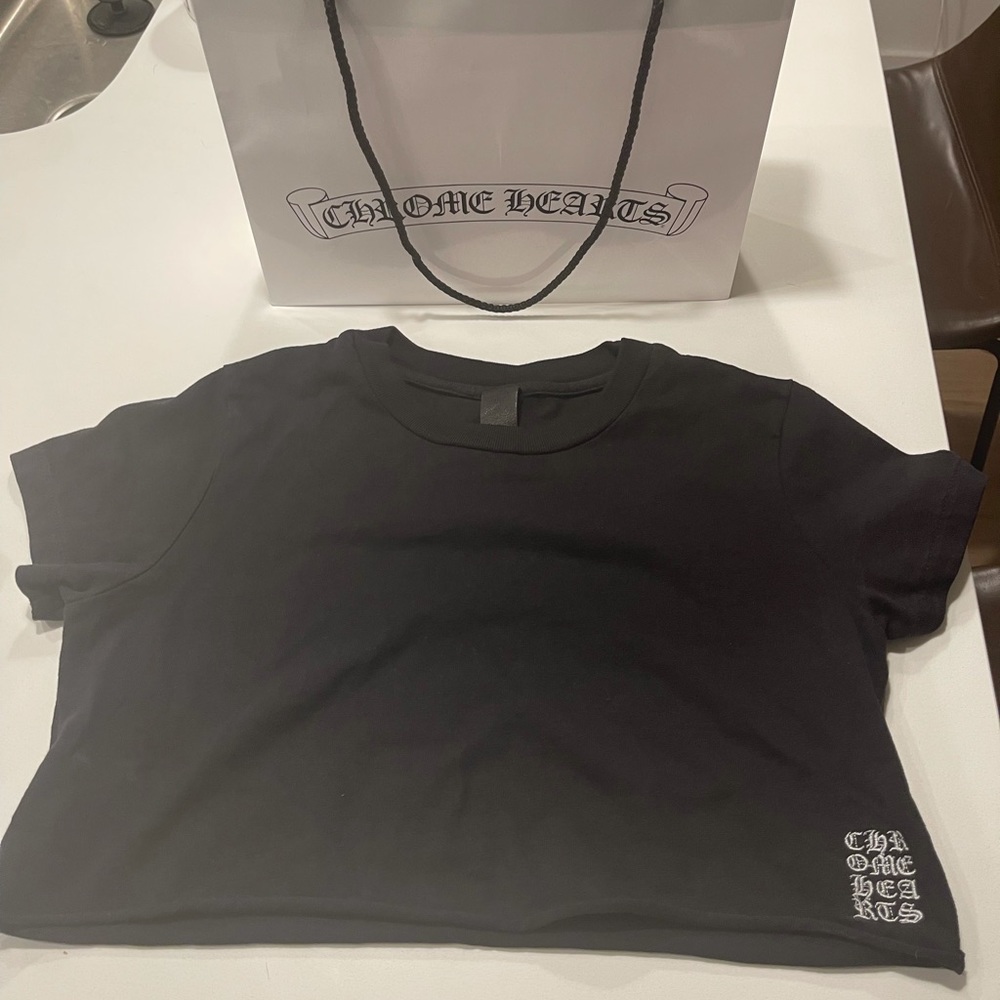 Chrome Hearts Crop Top